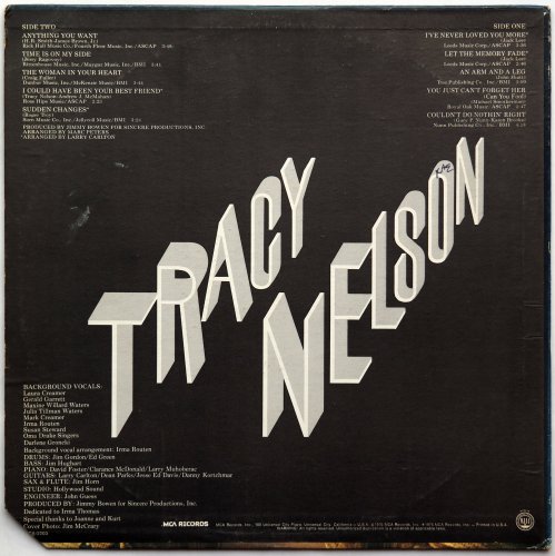 Tracy Nelson / Time Is On My Sideβ