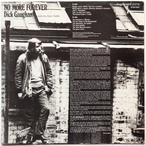 Dick Gaughan / No More Forever (Trailer Yellow Label)β