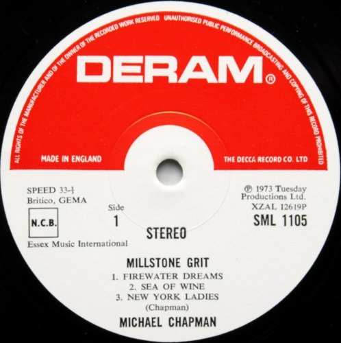 Michael Chapman / Millstone Grit (UK Matrix-1)β