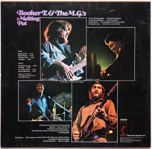 Booker T. & The M.G.'s / Melting Pot (Germany Early Issue)β