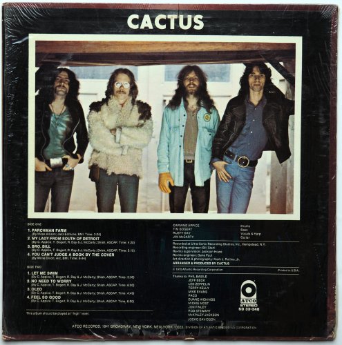 Cactus / Cactus (US Early Issue In Shrink!!)β
