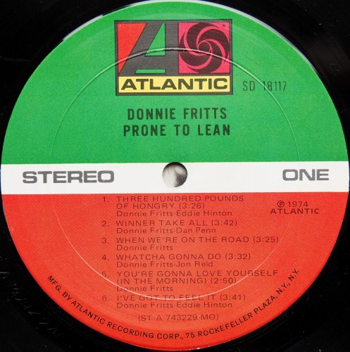 Donnie Fritts / Prone To Lean (US)β