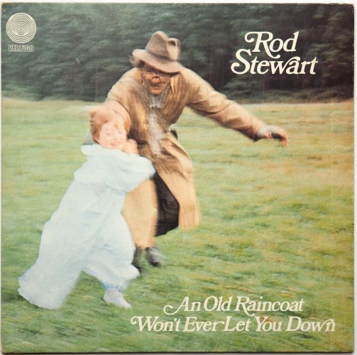 Rod Stewart / An Old Raincoat Won't Ever Let Down (UK Big Swirl 
