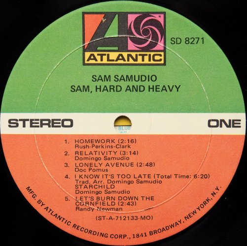 Sam Samudio / Sam, Hard And Heavyβ