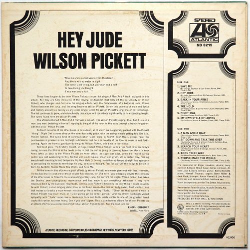 Wilson Pickett / Hey Jude (JP Duane Allman!!)β