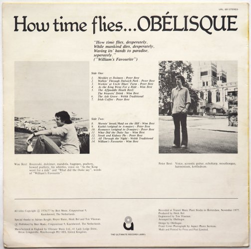 Obelisque / How Time Flies β