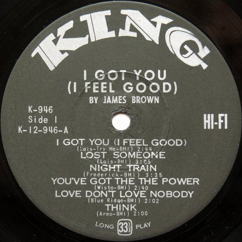 James Brown / I Got You (I Feel Good)(US Early Issue Mono)β