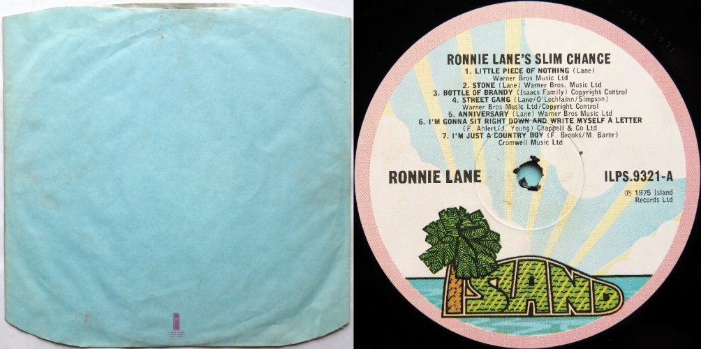Ronnie Lane / Ronnie Lane's Slim Chance (UK Matrix-1)β