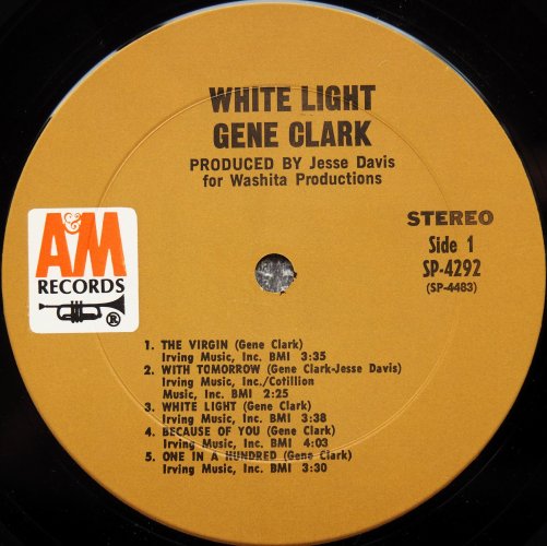 Gene Clark / Gene Clark (White Light) (US Early Isuue!)β