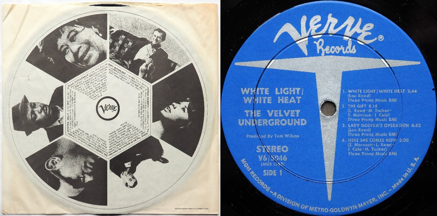 Velvet Underground / White Light/White Heat (US Early Issue)β