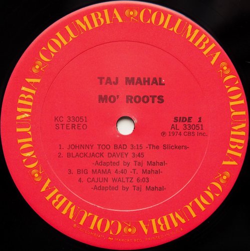 Taj Mahal / Mo' Roots β