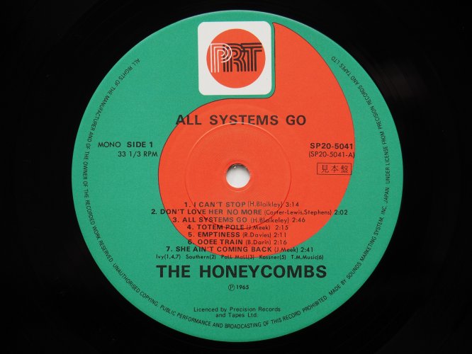 Honeycombs, The / All Systems Go! (յŸ)β