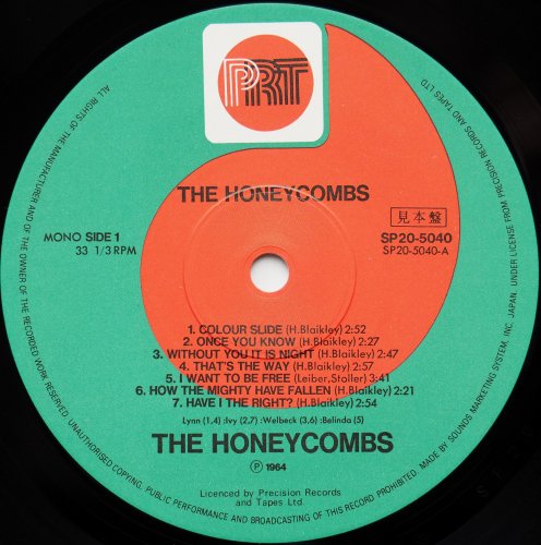 Honeycombs, The / The Honeycombs (յŸ)β