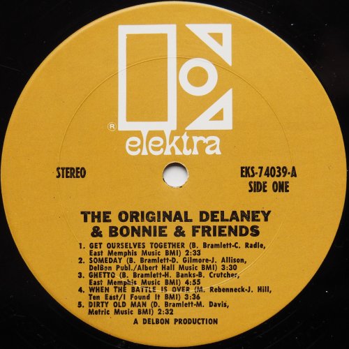 Delaney & Bonnie (The Original) / Accept No Substitute (US Tan Label Early Press)β