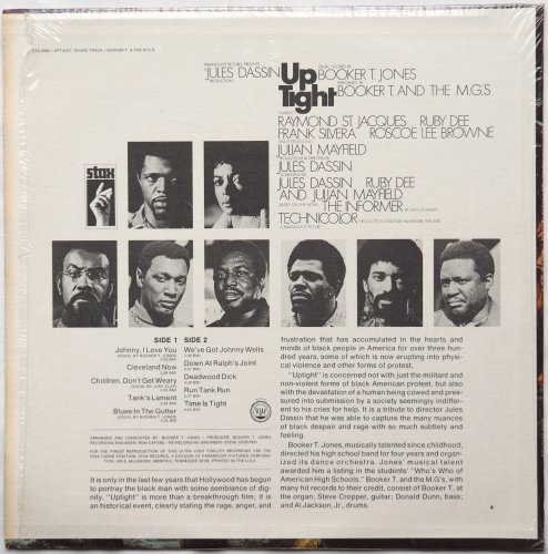 Booker T. And The M.G.'s / Up Tight (Music From The Score Of The Motion Picture)  (In Shrink)β