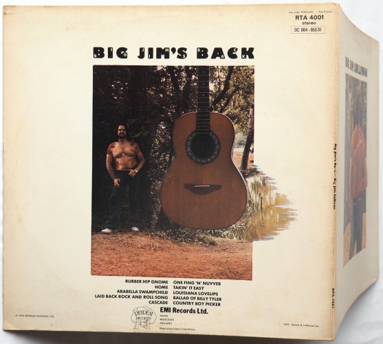 Big Jim Sullivan (w/Oily Rags) / Big Jim's Back (UK Matrix-1)β