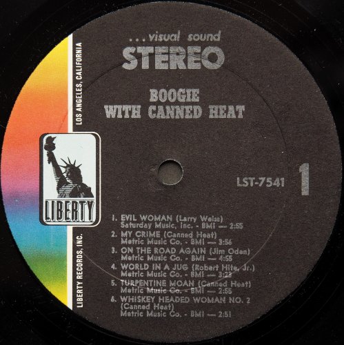 Canned Heat / Boogie with Canned Heat (US Early Issue In Shrink)の画像