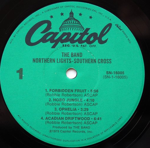 Band, The / Northern Lights - Southern Cross (US 80s)β