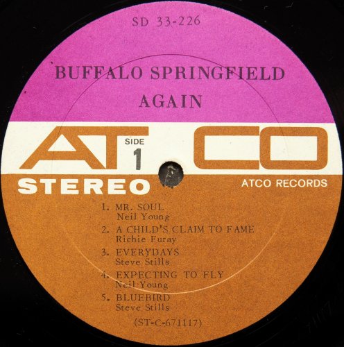 Buffalo Springfield / Again (US Early Issue In Shrink)β