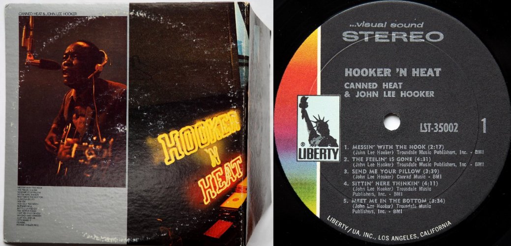Canned Heat & John Lee Hooker / Hooker 'N Heat (US Early Issue)の画像