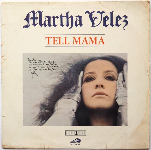 Martha Velez / Tell Mama (Fiends And Angels) (France)β
