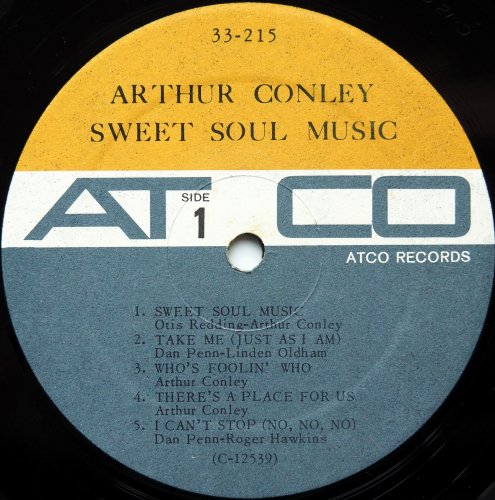 Arthur Conley / Sweet Soul Music (US Early Issue Mono In Shrink)の画像