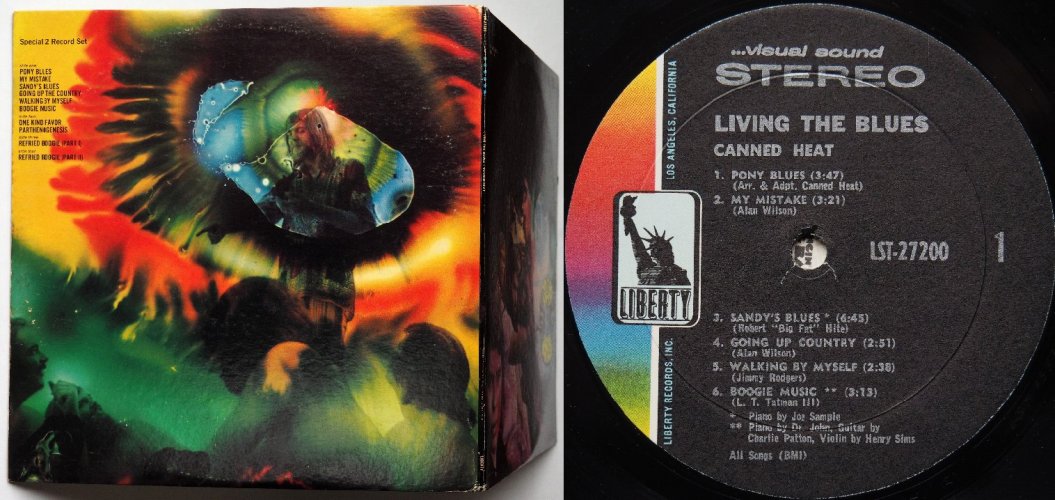 Canned Heat / Living The Blues (US Early Issue)の画像