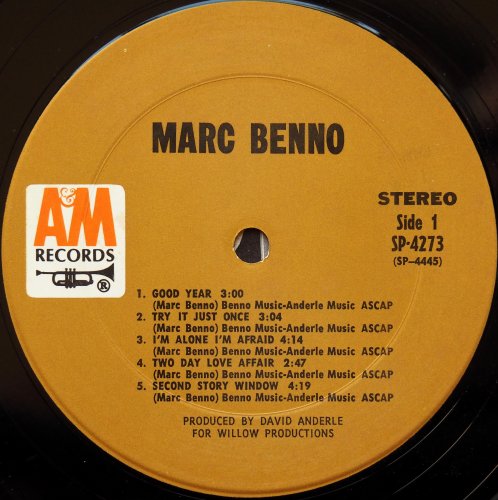 Marc Benno / Marc Benno (Early Issue)β