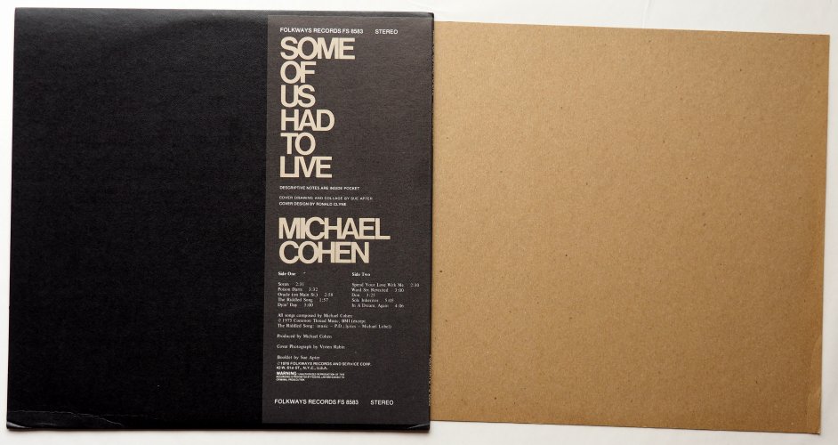 Michael Cohen / Some Of Us Had To Live β