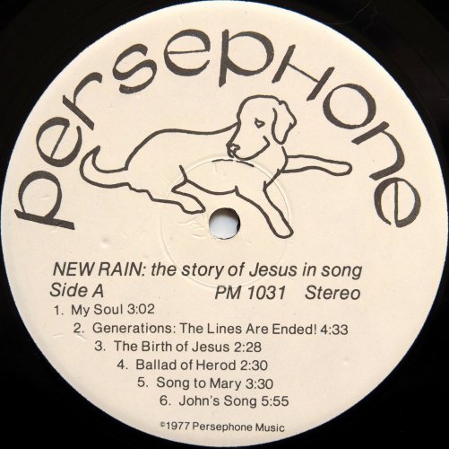New Rain / The Story Of Jesus In Song (In Shrink)β