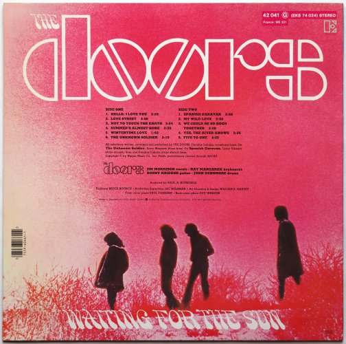 Doors, The / Waiting For The Sun (Germany Re-issue)β