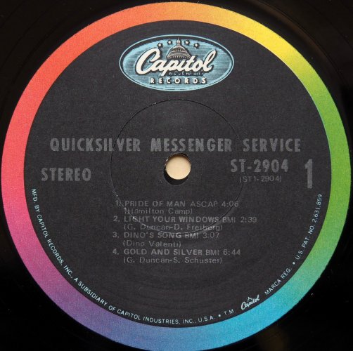 Quicksilver Messenger Service / Quicksilver Messenger Service (US Early Issue w/Magazine Ad!!)β