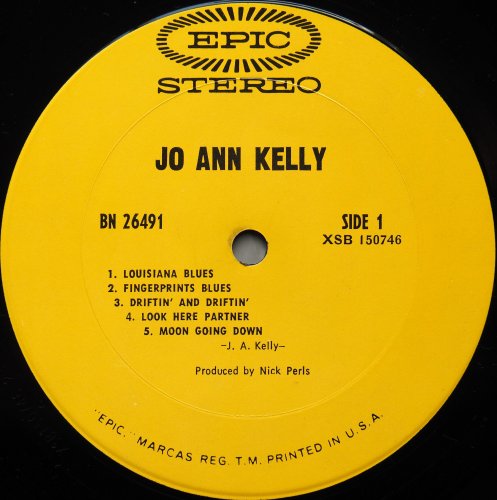 Jo-Ann Kelly / Jo-Ann Kelly (US Early Issue)β