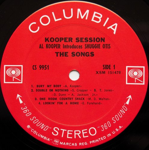 Al Kooper Introduces Shuggie Otis / Kooper Session (US Early Issue)の画像