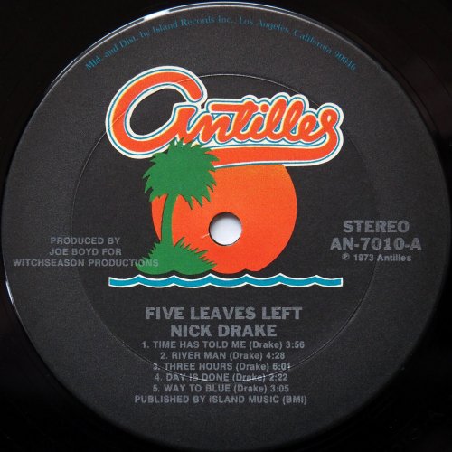 Nick Drake / Five Leaves Left (US Early Issue)β