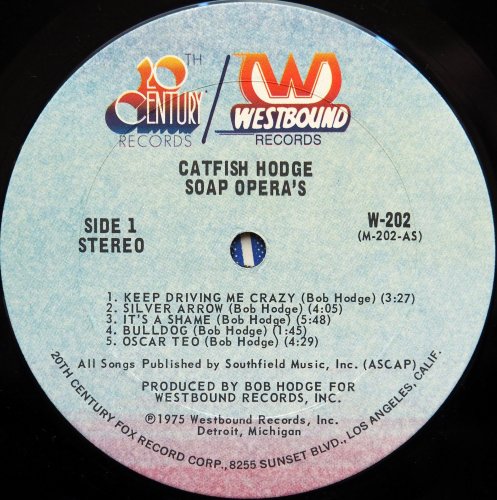 Catfish Hodge (Bob Hodge) / Soap Opera'sβ