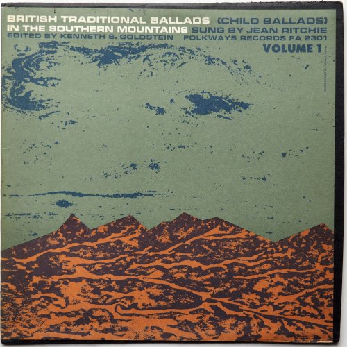 Jean Ritchie / British Traditional Ballads (Child Ballds) Vol.1β