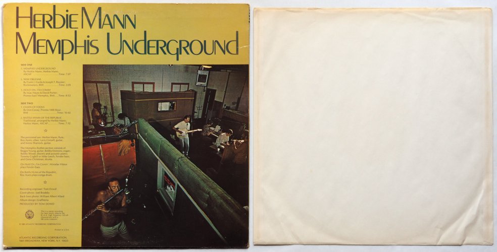 Herbie Mann / Memphis Underground (US Early Issue)の画像