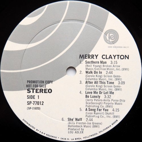 Merry Clayton / Merry Claytonβ