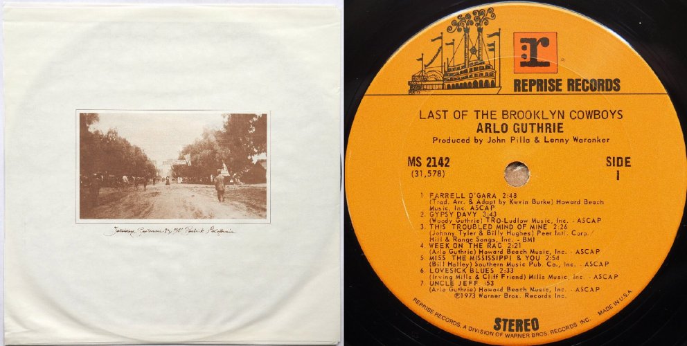 Arlo Guthrie / Last Of The Brooklyn Cowboys (US)β