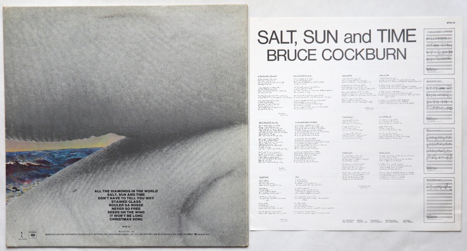 Bruce Cockburn / Salt, Sun and Time (Canada Later)β