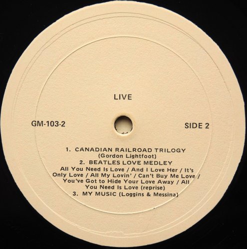 Live / Live (Live At The Beef And Barrel) (In Shrink)β