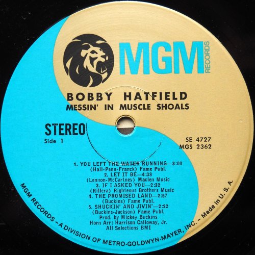 Bobby Hatfield / Messin' In Muscle Shoalsβ