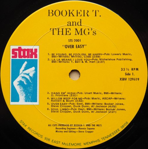 Booker T. & The MG's / Soul Limbo (US Early Issue)β