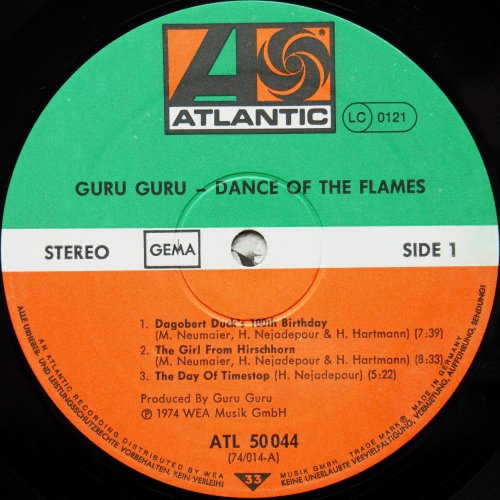Guru Guru / Dance Of The Flamesβ