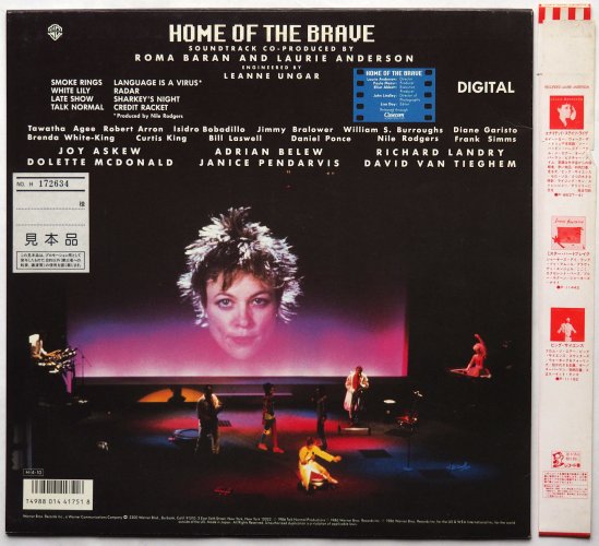 Laurie Anderson / Home Of The Brave ( Ÿ)β
