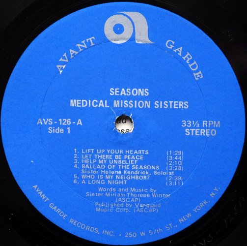 Medical Mission Sisters / Seasons (In Shrink)β