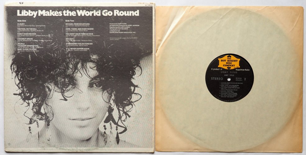Libby Titus / Libby Makes The World Go Round (Rare Hot Biscuit 1st