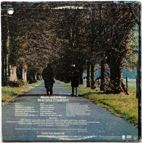 Morin & Wilson (Ron Paul Morin Luke P. Wilson) / Peaceful Company (US Green Label)β