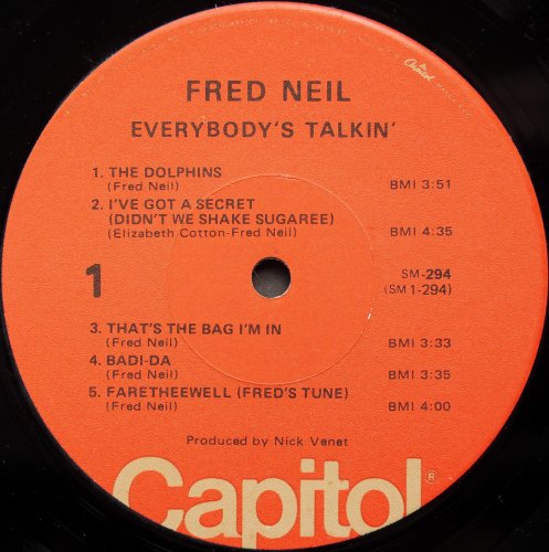 Fred Neil / Everybody's Talkin' (Theme From Midnight Cowboy)β
